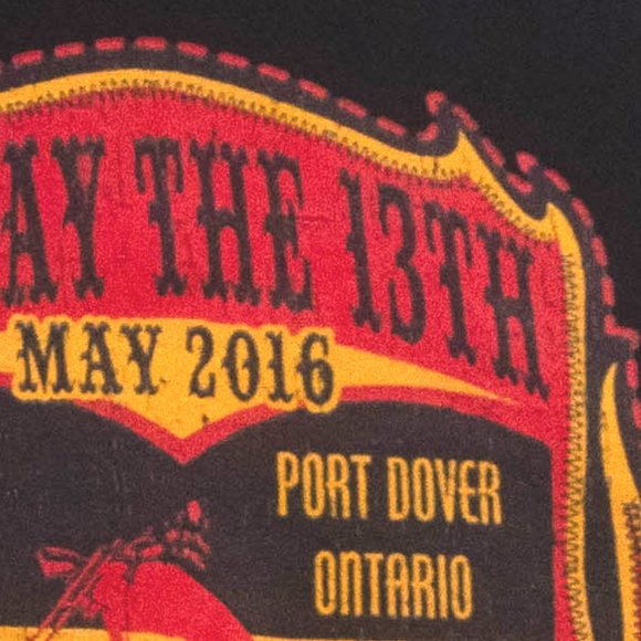 Friday the 13th Motorcycle T-shirt Sized Medium 100% Preshrunk Cotton - Picture 5 of 6